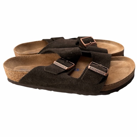 Birkenstock Black Suede Sandals - Picture 5 of 8